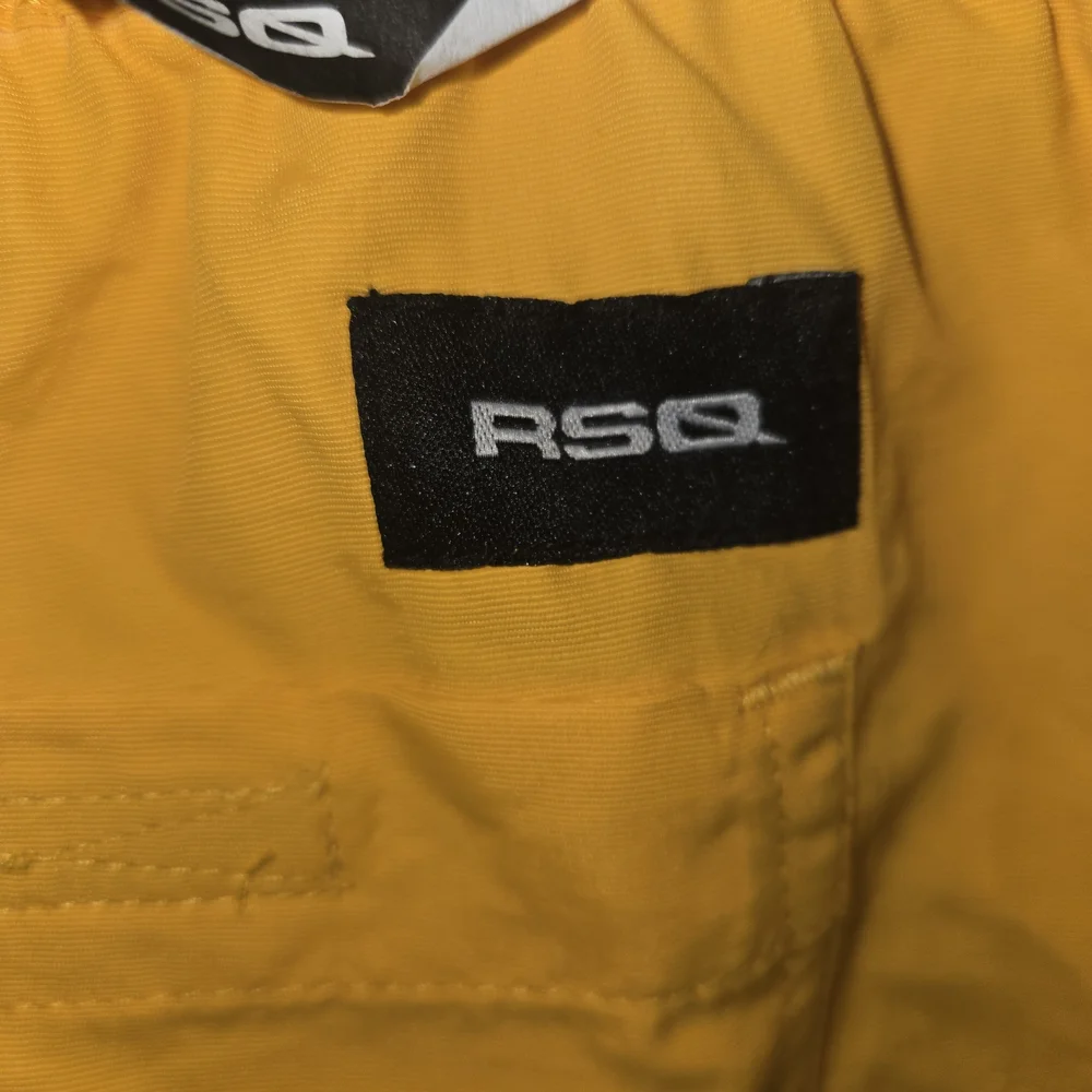 NWT RSQ Vibrant Gold Nylon Shorts Size M - Picture 6 of 6